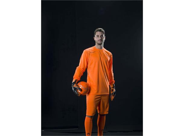Uhlsport Match Gk Shirt Oransj Xxs/Xs Keepertrøye med beskyttelse for albue